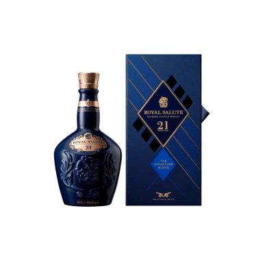 WHISKY ROYAL SALUT E 21 AÑOS THE SIGNATURE BLEND BOT 700ML