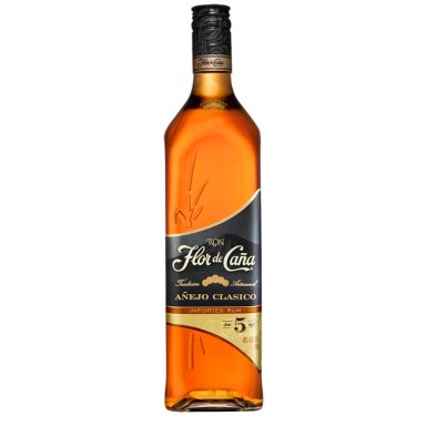 RON FLOR DE CAÑA 5 AÑOS BOTELLA 750ML