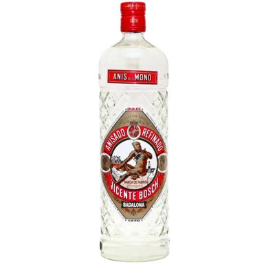 LICOR ANISADO ANIS DEL MONO ROJO DULCE BOTELLA 1L
