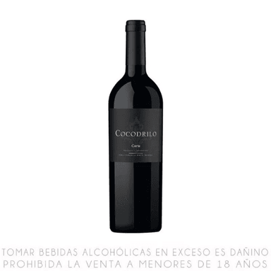 VINO VIÑA COBOS BOTELLA 750 ML COCODRILO CORTE