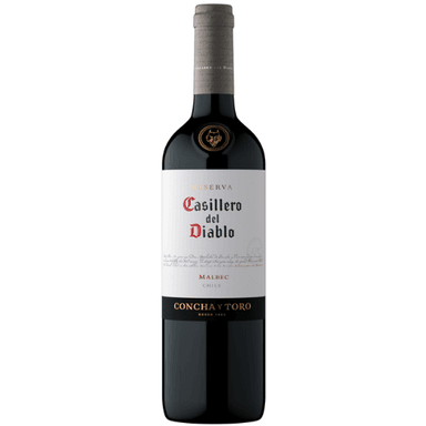 VINO MALBEC CASILLERO DEL DIABLO BOTELLA 750 ML