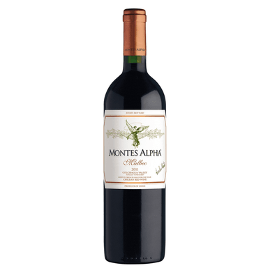 VINO MONTES BOTELLA 750 ML ALPHA MALBEC