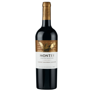VINO MONTES BOTELLA 750 ML SELECCIÓN LIMITADA CABERNET CARMENERE