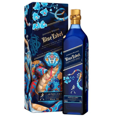 WHISKY JOHNNIE WALKER BOTELLA 750 ML BLUE LABEL “YEAR OF THE SNAKE”