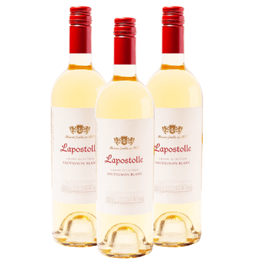 PACK X3 VINO LAPOSTOLLE GRAND SELECTION SAUVIGNON BLANC 750 ML