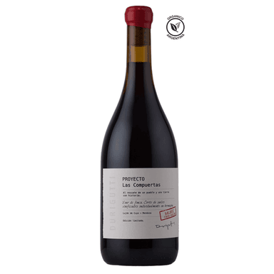VINO PROYECTO LAS COMPUERTAS MALBEC 5 SUELOS BOTELLA 750ML - 1