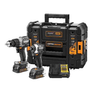 TALADRO DEWALT DCK200ME2GT-B2 PERCUTOR ½' + ATORNILLADOR IMPACTO ¼' HEX X MCLAREN