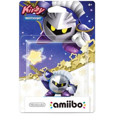 FIGURA COLECCIONABLE NINTENDO AMIIBO META KNIGHT KIRBY SERIES SWITCH - 1