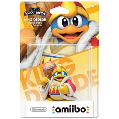 FIGURA COLECCIONABLE NINTENDO AMIIBO KING DEDEDE SUPER SMASH BROS SERIES - 1