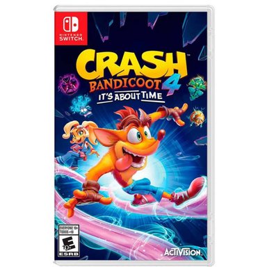 JUEGO NINTENDO SWITCH CRASH BANDICOOT 4 IT'S ABOUT TIME - 1
