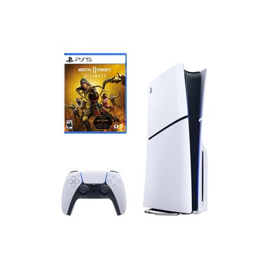 CONSOLA SONY - PLAYSTATION PS5 PLAYSTATION 5 SLIM LECTORA DISCOS + MORTAL KOMBAT ULTIMATE - 1