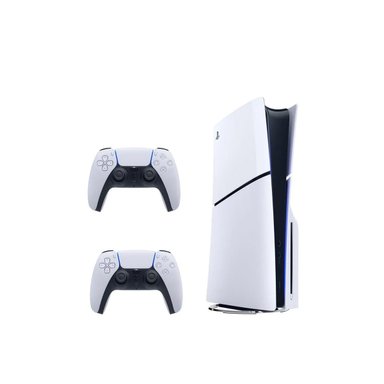 CONSOLA SONY - PLAYSTATION PS5 PLAYSTATION 5 SLIM LECTORA DISCOS + MANDO BLANCO - 1