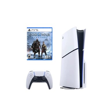 CONSOLA SONY - PLAYSTATION PS5 PLAYSTATION 5 SLIM LECTORA DISCOS + GOD OF WAR RAGNAROK - 1