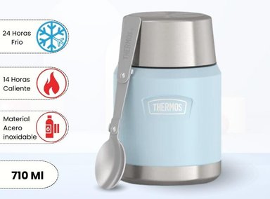 TERMO DE COMIDA ICON 710 ML CELESTE