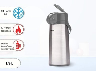 TERMO SIFÓN THERMOS LEVER ACTION 1.90L GRIS