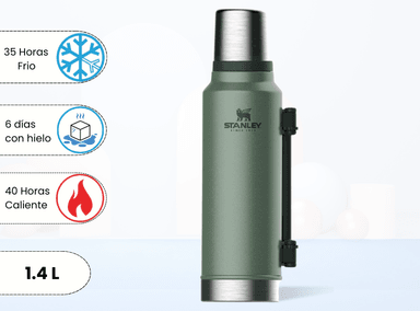 TERMO DE BEBIDA STANLEY CLASSIC VERDE 1.4 L