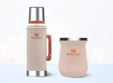 COMBO STANLEY TERMO CLASSIC 946 + MATERO 236 ML LIMESTONE