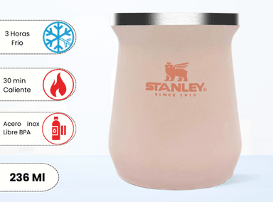 MATERO STANLEY LIMESTONE 236 ML ACERO INOXIDABLE