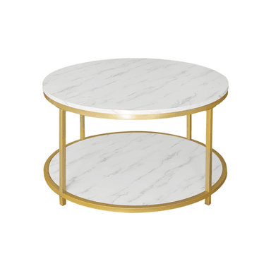MESA DE CENTRO CENTRAL DECCO MATE MARMOLEADO AMIR