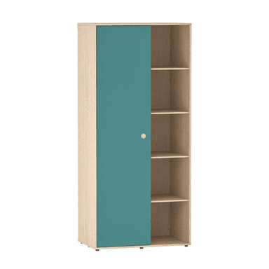 ROPERO CENTRAL DECCO MATE POLONIO 2 CAJONES VERDE BOTELLA