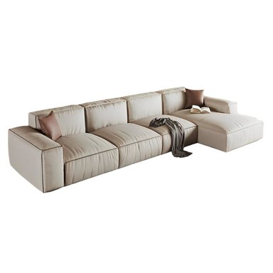 SECCIONAL CENTRAL DECCO LINEAL BEIGE DERECHO CELEBI