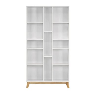 ESTANTE CENTRAL DECCO BLANCO 5 NIVELES SUDI