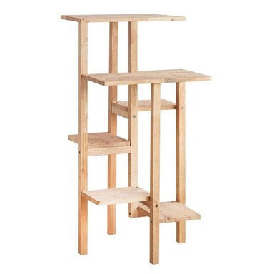 ESTANTE CENTRAL DECCO CREMA 6 NIVELES BIANCA