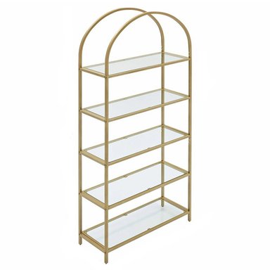 ESTANTE CENTRAL DECCO ORO 5 NIVELES RUBI