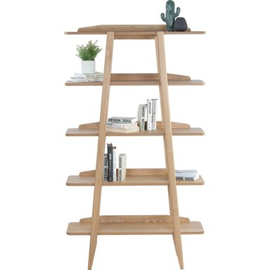 ESTANTE CENTRAL DECCO MADERA 5 NIVELES THABIT