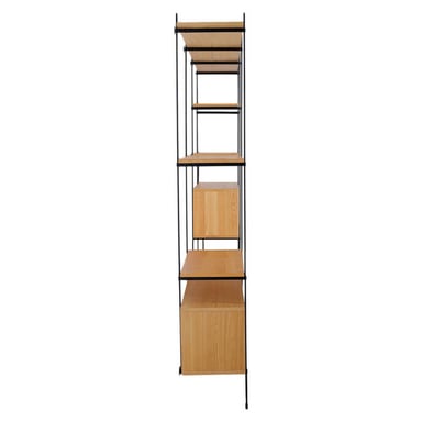ESTANTE CENTRAL DECCO CREMA 5 NIVELES ODION - 3