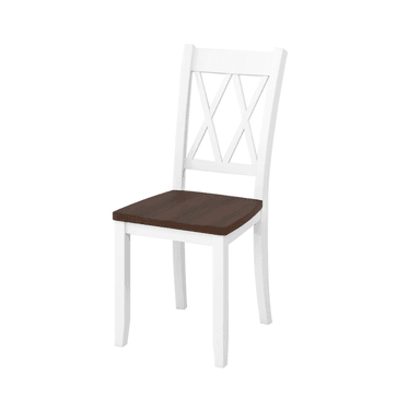 COMEDOR CENTRAL DECCO SATINADO 6 SILLAS BLANCO HAMBURGO - 4