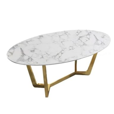 MESA CENTRAL DECCO NATURAL BLANCO 80X170CM PARA 6 SILLAS PETROV