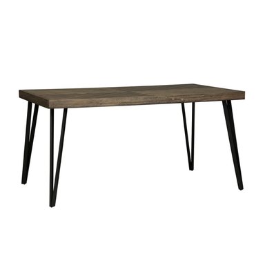 COMEDOR CENTRAL DECCO SATINADO 6 SILLAS BEIGE NOVOS - 2