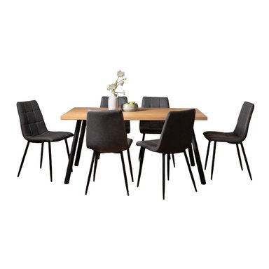COMEDOR CENTRAL DECCO MATE 6 SILLAS BRAULT
