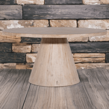 MESA CENTRAL DECCO MADERA 120X120CM PARA 6 SILLAS STEMPH - 3
