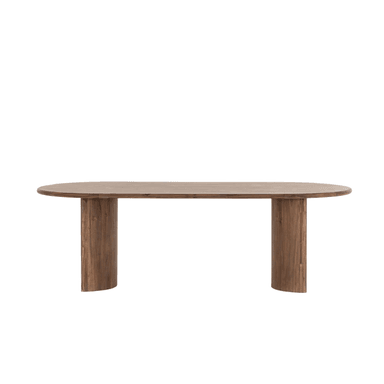 MESA CENTRAL DECCO SATINADO MADERA 90X180CM PARA 6 SILLAS PALERMO
