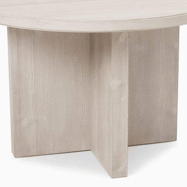 MESA CENTRAL DECCO SATINADO CREMA 115X115CM PARA 4 SILLAS GRAAF - 3