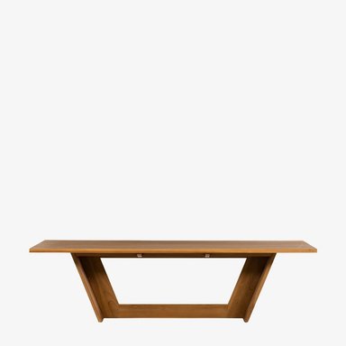MESA CENTRAL DECCO MADERA 160X100CM PARA 6 SILLAS LUCIE - 3