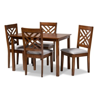 COMEDOR CENTRAL DECCO NORDICO 4 SILLAS BEIGE BOGOTA