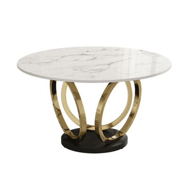 MESA CENTRAL DECCO BLANCO 135X135CM PARA 4 SILLAS JACOBSEN