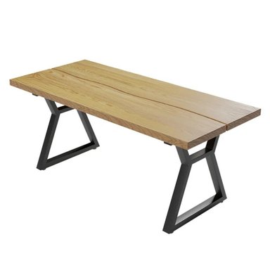 MESA CENTRAL DECCO MARRÓN CLARO 180X80CM PARA 6 SILLAS SORENSEN - 1