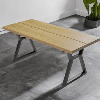 MESA CENTRAL DECCO MARRÓN CLARO 180X80CM PARA 6 SILLAS SORENSEN - 3