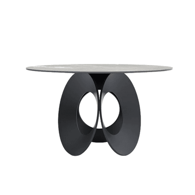 MESA CENTRAL DECCO MATE GRIS CLARO 130X130CM PARA 4 SILLAS SOLBERG