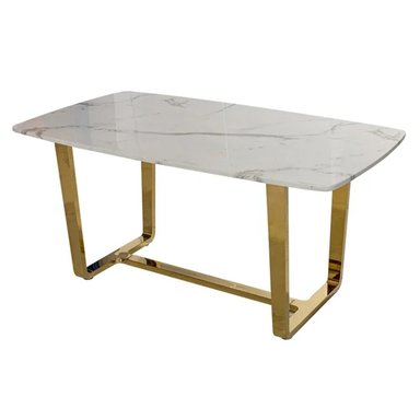 MESA CENTRAL DECCO ORO 160X90CM PARA 6 SILLAS MOEN - 2