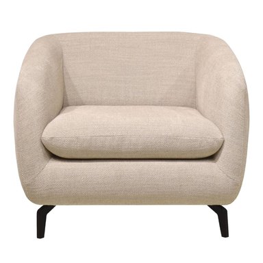 SILLÓN CENTRAL DECCO BALFRY LINEAL LINO BEIGE