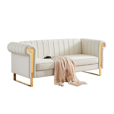 SOFA CENTRAL DECCO CHELSEA 3 CUERPOS BLANCO