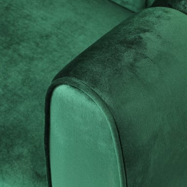 SOFA CENTRAL DECCO ALDO 3 CUERPOS VERDE OSCURO - 2