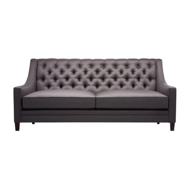 SOFA CENTRAL DECCO ARWEN 2 CUERPOS GRIS CLARO