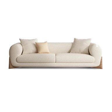 SOFA CENTRAL DECCO AURORA 3 CUERPOS BLANCO