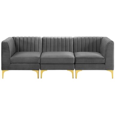 SOFA MODULAR CENTRAL DECCO ZAID 3 CUERPOS